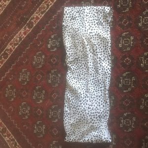 Strapless leopard Zaful bathing suit